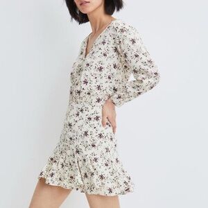 VERONICA BEARD Riggins Stretch Silk Quiet Luxury Vibes Minidress size 6